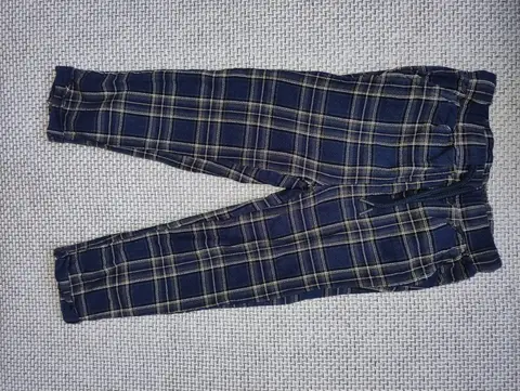 Nohavice kárované veľkosť 92/98